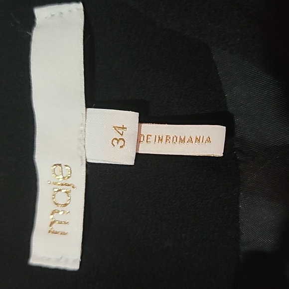 Maje Pankok Black Tie Waist Step Hem jumpsuit - Picture 6 of 10